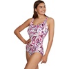image:imageSpeedo Womens Swimsuit One Piece Sweetheart Moderate CutWatercolor Festival Fuchsia
