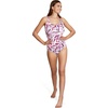 image:imageSpeedo Womens Swimsuit One Piece Sweetheart Moderate CutWatercolor Festival Fuchsia