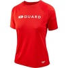 image:imageSpeedo Womens Guard Uv Swim Shirt Short Sleeve RashguardRash Guard ShirtSpeedo Red