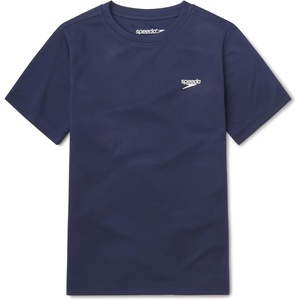 image:imageSpeedo Boys Uv Swim Shirt Short Sleeve Tee GraphicPeacoat Basic