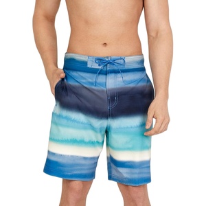 image:imageSpeedo Mens Swim Trunk Knee Length Boardshort Bondi Printed20 Coastal Peacoat