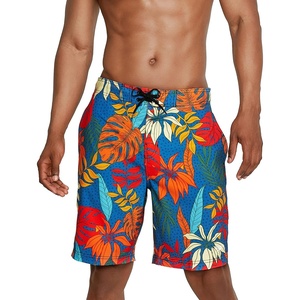 image:imageSpeedo Mens Swim Trunk Knee Length Boardshort Bondi Printed20 Hothouse Vallarta Blue