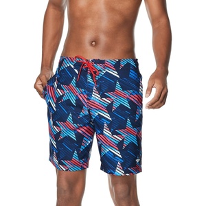 image:imageSpeedo Mens Swim Trunk Knee Length Boardshort Bondi PrintedHigh Risk Red