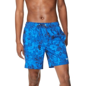 image:imageSpeedo Mens Swim Trunk Mid Length Redondo FloralFancy Floral Peacoat