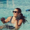 image:imageSpeedo Aqua Fit Training Swim GlovesCharcoalRed