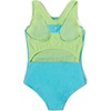 image:imageSpeedo Girls Swimsuit One Piece Infinity Splice Thick StrapBlue Atoll