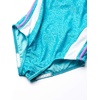 image:imageSpeedo Girls Swimsuit One Piece Infinity Splice Thick StrapCapri Blue