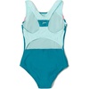 image:imageSpeedo Girls Swimsuit One Piece Infinity Splice Thick StrapEnamel Blue