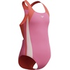 image:imageSpeedo Girls Swimsuit One Piece Infinity Splice Thick StrapPink Lemonade