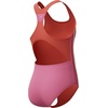 image:imageSpeedo Girls Swimsuit One Piece Infinity Splice Thick StrapPink Lemonade