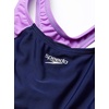 image:imageSpeedo Girls Swimsuit One Piece Infinity Splice Thick StrapSweet Taro