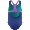 image:imageSpeedo Girls Swimsuit One Piece Mesh Splice Thick StrapMesh Blue Harmony