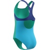 image:imageSpeedo Girls Swimsuit One Piece Mesh Splice Thick StrapMesh Cyan
