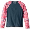 image:imageSpeedo Girls Uv Swim Shirt Long Sleeve RashguardAsphaltPink
