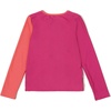 image:imageSpeedo Girls Uv Swim Shirt Long Sleeve RashguardBlock Rose Violet