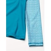 image:imageSpeedo Girls Uv Swim Shirt Long Sleeve RashguardCapri Breeze