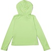 image:imageSpeedo Girls Uv Swim Shirt Long Sleeve RashguardHooded Paradise Green