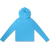 image:imageSpeedo Girls Uv Swim Shirt Long Sleeve RashguardHooded Tranquil Blue