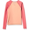 image:imageSpeedo Girls Uv Swim Shirt Long Sleeve RashguardHot Apricot
