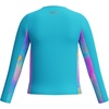image:imageSpeedo Girls Uv Swim Shirt Long Sleeve RashguardHula Blend