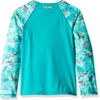 image:imageSpeedo Girls Uv Swim Shirt Long Sleeve RashguardNew Turquoise