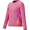image:imageSpeedo Girls Uv Swim Shirt Long Sleeve RashguardPink Lemonade Chilly Dye