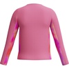 image:imageSpeedo Girls Uv Swim Shirt Long Sleeve RashguardPink Lemonade Chilly Dye