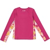image:imageSpeedo Girls Uv Swim Shirt Long Sleeve RashguardRose Violet