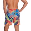 image:imageSpeedo Mens Swim Trunk Short Length Redondo StripedFloral Splash