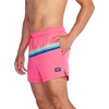 image:imageSpeedo Mens Swim Trunk Short Length Redondo StripedHorizontal Fandango Pink