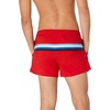 image:imageSpeedo Mens Swim Trunk Short Length Redondo StripedHorizontal High Risk Red