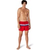 image:imageSpeedo Mens Swim Trunk Short Length Redondo StripedHorizontal High Risk Red