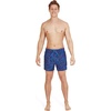 image:imageSpeedo Mens Swim Trunk Short Length Redondo StripedLeopard Bright Cobalt