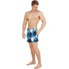 image:imageSpeedo Mens Swim Trunk Short Length Redondo StripedPalm Palace Blue