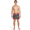 image:imageSpeedo Mens Swim Trunk Short Length Redondo StripedPalm Peacoat