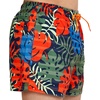 image:imageSpeedo Mens Swim Trunk Short Length Redondo StripedPalm Peacoat