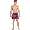 image:imageSpeedo Mens Swim Trunk Short Length Redondo StripedPalm Sugar Plum