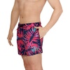 image:imageSpeedo Mens Swim Trunk Short Length Redondo StripedPalm Sugar Plum