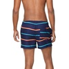 image:imageSpeedo Mens Swim Trunk Short Length Redondo StripedQuad Peacoat