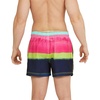 image:imageSpeedo Mens Swim Trunk Short Length Redondo StripedStorm Sugar Plum