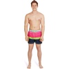 image:imageSpeedo Mens Swim Trunk Short Length Redondo StripedStorm Sugar Plum