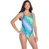image:imageSpeedo Womens Swimsuit One Piece Creora Highclo Quantum Splice High Cut SolidFandango Pink