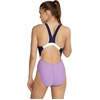 image:imageSpeedo Womens Swimsuit One Piece Creora Highclo Quantum Splice High Cut SolidFusion Fairy Wren