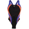 image:imageSpeedo Womens Swimsuit One Piece Creora Highclo Quantum Splice High Cut SolidFusion Hot Coral