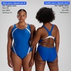 image:imageSpeedo Womens Swimsuit One Piece Creora Highclo Quantum Splice High Cut SolidFusion Speedo Black