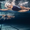 image:imageSpeedo Womens Swimsuit One Piece Creora Highclo Quantum Splice High Cut SolidHeather Deep Teal