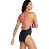 image:imageSpeedo Womens Swimsuit One Piece Creora Highclo Quantum Splice High Cut SolidJacguard Speedo Black