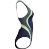image:imageSpeedo Womens Swimsuit One Piece Creora Highclo Quantum Splice High Cut SolidRib PeacoatPale Clover