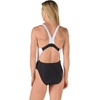 image:imageSpeedo Womens Swimsuit One Piece Creora Highclo Quantum Splice High Cut SolidSpeedo Black