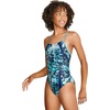 image:imageSpeedo Womens Swimsuit One Piece Prolt Flipback PrintedBleach Peacoat